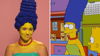 Here’s how to make your hair as big and blue as Marge Simpson’s